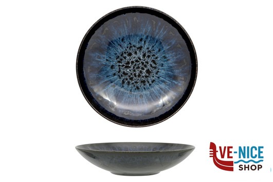 fondo GALAXIA-PIATTO FONDO CM 21,5 FORMA VANILLA IN STONEWARE ZAKLADY PORCELANY STOLOWEJ LUBIANA