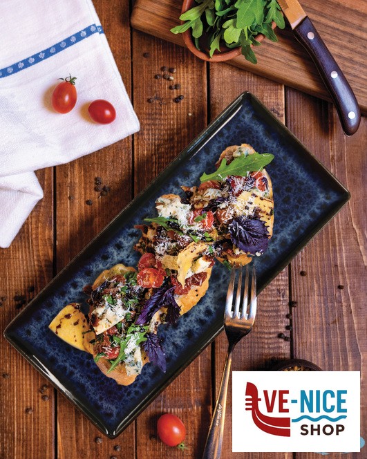 piano GALAXIA-PIATTO RETTANGOLARE CM 29X13 SAN MARINO IN STONEWARE ZAKLADY PORCELANY STOLOWEJ LUBIANA - immagine 2