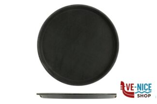sottopiatti/vassoi GASTRO-VASSOIO CM 35,5XH.2 CM FIBRA DI VETRO, SUPERFICIE ANTISCIVOLO NERA APS ASSHEUER POTT GMBH E CO KG