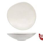 porcellana GENESYS EVO BIANCO-PASTA BOWL 29,5 IN PORCELLANA CON FINITURA ESTERNA A BUCCIA D'ARANCIA IMPORT TAVOLA PROFESSIONAL