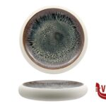 porcellana GENESYS EVO BLU-PIATTO ALTO CM.27 IN PORCELLANA IMPORT TAVOLA PROFESSIONAL