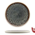 porcellana GENESYS EVO BLU-PIATTO BASSO CM.23 IN PORCELLANA IMPORT TAVOLA PROFESSIONAL