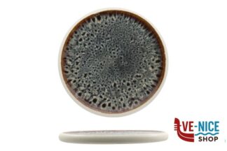 porcellana GENESYS EVO BLU-PIATTO BASSO CM.23 IN PORCELLANA IMPORT TAVOLA PROFESSIONAL