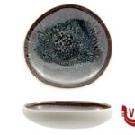 porcellana GENESYS EVO BLU-PIATTO FONDO CM.19,8 IN PORCELLANA IMPORT TAVOLA PROFESSIONAL