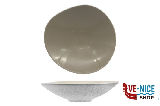 porcellana GENESYS EVO GREY-PASTA BOWL CM.29,5 IN PORCELLANA CB3013-30-F1263 IMPORT TAVOLA PROFESSIONAL