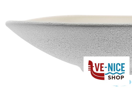porcellana GENESYS EVO GREY-PASTA BOWL CM.29,5 IN PORCELLANA CB3013-30-F1263 IMPORT TAVOLA PROFESSIONAL - immagine 2