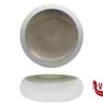 porcellana GENESYS EVO GREY-PIATTO ALTO CM.23,3 IN PORCELLANA CB3544-23-F1263 IMPORT TAVOLA PROFESSIONAL