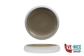 porcellana GENESYS EVO GREY-PIATTO ALTO CM.27 IN PORCELLANA CB3545-27-F1263 IMPORT TAVOLA PROFESSIONAL