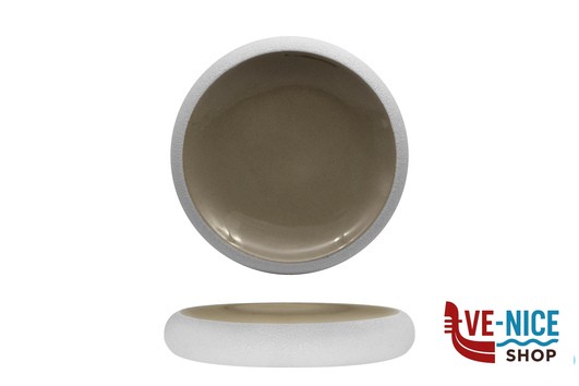 porcellana GENESYS EVO GREY-PIATTO ALTO CM.27 IN PORCELLANA CB3545-27-F1263 IMPORT TAVOLA PROFESSIONAL