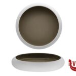 porcellana GENESYS EVO GREY-PIATTO ALTO A NIDO CM.27 IN PORCELLANA CB3762-27-F1364 IMPORT TAVOLA PROFESSIONAL