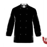 casacche GIACCA CUOCO ECONOMIC NERA  TAGLIA S TOMA