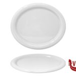 piano GIOTTO BIANCO - PIATTO OVALE CM 34 SATURNIA