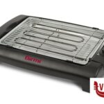 barbecue GIRMI-BARBECUE GRIGLIA INOX CM 34X24,5 REGOLAZIONE TEMPERATURA 2000W TREVIDEA