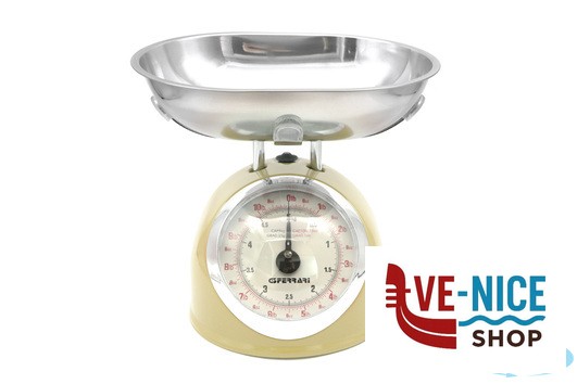 pesalimenti GIRMI-BILANCIA CUCINA 25GR-5KG ASKA CREMA G2000300 TREVIDEA - immagine 2