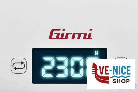 bilance pesa alimenti GIRMI-BILANCIA CUCINA ELETTRONICA 1GRAMMO-5KG TREVIDEA - immagine 2