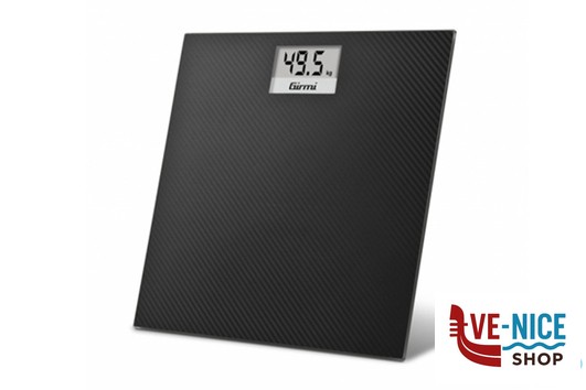 bilance pesapersone GIRMI-BILANCIA PESAPERSONE EFFETTO CARBONIO 150KG BP2700 TREVIDEA