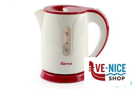 frullatori GIRMI-BOLLITORE LT.0,8 W1100 FUNZIONAMENTO CORDLESS CON BASE TREVIDEA - immagine 2