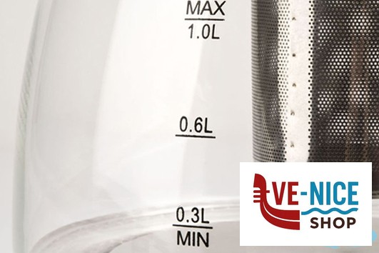 bollitori GIRMI-BOLLITORE TISANIERA W1100 LT1 FUNZIONAMENTO CORDLESS CON BASE TREVIDEA - immagine 2