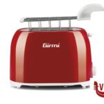 tostapane/fette GIRMI COLOR-TOSTAPANE 2PINZE ROSSO TREVIDEA