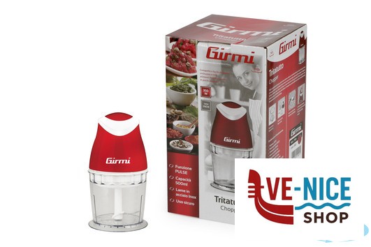 tritatutto GIRMI COLOR-TRITATUTTO 350W 500ML ROSSO TREVIDEA - immagine 2