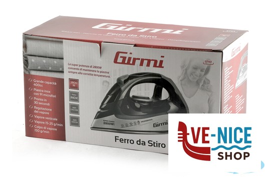 5005040902 GIRMI-FERRO DA STIRO A VAPORE 2800W TREVIDEA - immagine 5