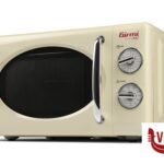 forni a micronde GIRMI-FORNO A MICROONDE COMBINATO 700 800WATT LT.20 VINTAGE DESIGN COLOR CREMA  FM2105 TREVIDEA