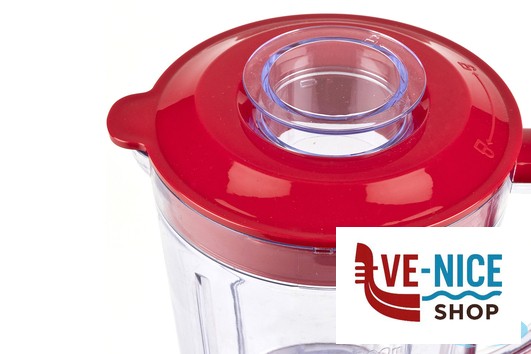 frullatori GIRMI-FRULLATORE ELETTRICO LT.1 BIANCO ROSSO FR2701 TREVIDEA - immagine 3