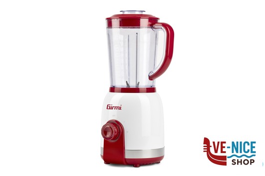 frullatori GIRMI-FRULLATORE ELETTRICO LT.1 BIANCO ROSSO FR2701 TREVIDEA