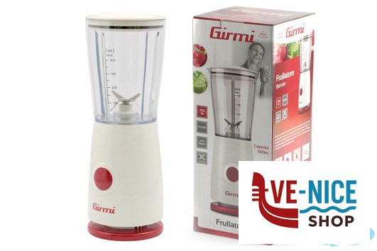 frullatori GIRMI-FRULLATORE ELETTRICO 500ML BIANCO FR0301 TREVIDEA - immagine 2