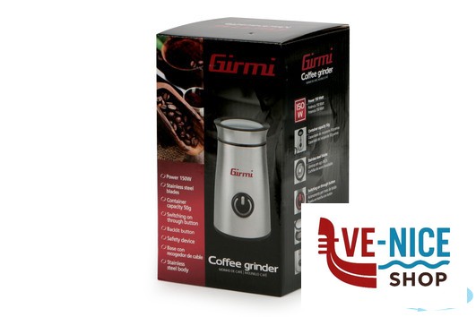 preparazione cibi GIRMI-MACINACAFFE INOX 150W MC01 TREVIDEA - immagine 3