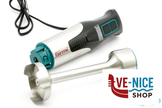 frullatore a immersione GIRMI-MIXER IMMERSIONE 800W FUSTO INOX 4 LAME MX3800 TREVIDEA - immagine 2