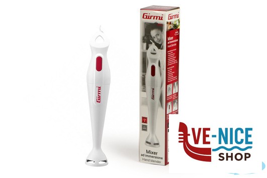 frullatore a immersione GIRMI-MIXER IMMERSIONE BIANCOI 250WATT MX0101 TREVIDEA - immagine 2
