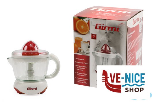 spremiagrumi GIRMI-SPREMIAGRUMI 700ML BIANCO-ROSSO SR0201 TREVIDEA - immagine 3
