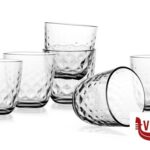 vetro GLIT TRASPARENTE-VASSOIO 6 BICCHIERI CL.29,5 BORMIOLI ROCCO