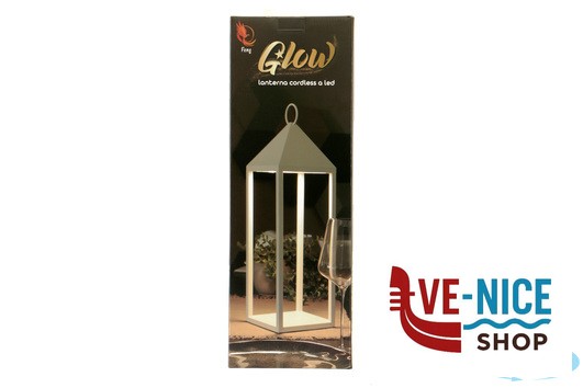 lampade GLOW-LANTERNA LED CM.15X15XH.50 ANTRACITE IMPORT TAVOLA PROFESSIONAL - immagine 4