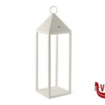 lampade GLOW-LANTERNA LED CM.15X15XH.50 BIANCA IMPORT TAVOLA PROFESSIONAL
