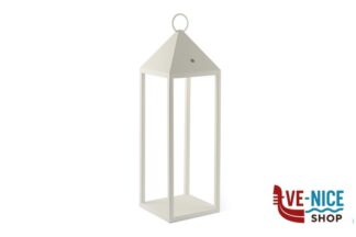 lampade GLOW-LANTERNA LED CM.15X15XH.50 BIANCA IMPORT TAVOLA PROFESSIONAL