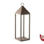 lampade GLOW-LANTERNA LED CM.15X15XH.50 BRONZO IMPORT TAVOLA PROFESSIONAL