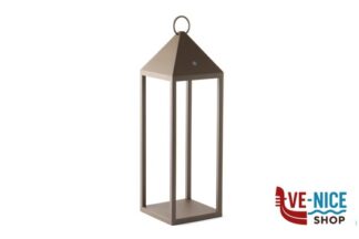 lampade GLOW-LANTERNA LED CM.15X15XH.50 BRONZO IMPORT TAVOLA PROFESSIONAL