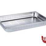 contenitori GN INOX 1.1-BACINELLA FORATA SIA SUL FONDO CHE SUI LATI CM.53X32 H6,5  SPESSORE 0,7MM MORI2A