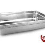 contenitori GN INOX 1.1-BACINELLA 53X32 H.10 MORI2A