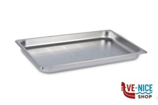 gastronorm GN INOX 1.1-BACINELLA FONDO FORATO 53X32 H4 MORI2A