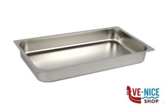 contenitori GN INOX 1.1 TEGLIA BORDO PIANO 53X32H6,5 MORI2A
