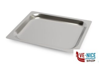 gastronorm GN INOX 1.2 TEGLIA BORDO PIANO CM32X26 H.2 MORI2A