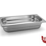 contenitori GN INOX 1.4-BACINELLA 26X16 H.6,5 BA14150 MORI2A