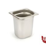 contenitori GN INOX 1.6-BACINELLA 17X16 H.20 MORI2A
