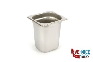 contenitori GN INOX 1.6-BACINELLA 17X16 H.20 MORI2A