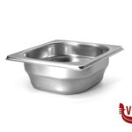 contenitori GN INOX 1.6-BACINELLA 17X16 H6,5 MORI2A