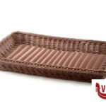 0 GN LINE-CESTA BUFFET POLIPROPILENE GN 1.1 CM.53X32,5XH.6,5 MARRONE 40260 APS  ASSHEUER POTT GMBH E CO KG