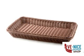 0 GN LINE-CESTA BUFFET POLIPROPILENE GN 1.1 CM.53X32,5XH.6,5 MARRONE 40260 APS ASSHEUER POTT GMBH E CO KG